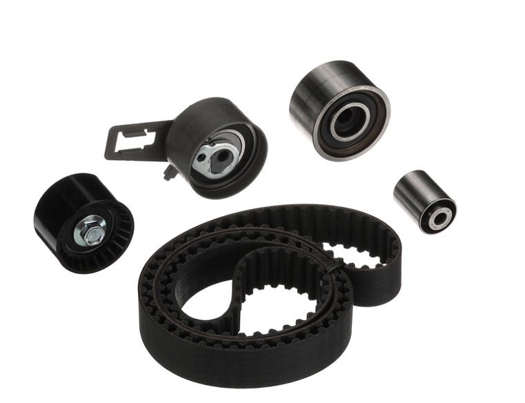 Gates 04-08 Subaru 2.0L & 2.5L Stock Replacement Timing Belt Component Kit (Belt Tensioner 4 Idlers)