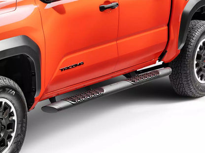 Go Rhino V-Series V3 Side Step Kit (w/Brackets) For 2024 Toyota Tacoma - Installed