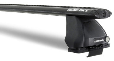 Rhino-Rack 11-21 Jeep Grand Cherokee 4 Door SUV Vortex 2500 2 Bar Roof Rack - Black - JA2526