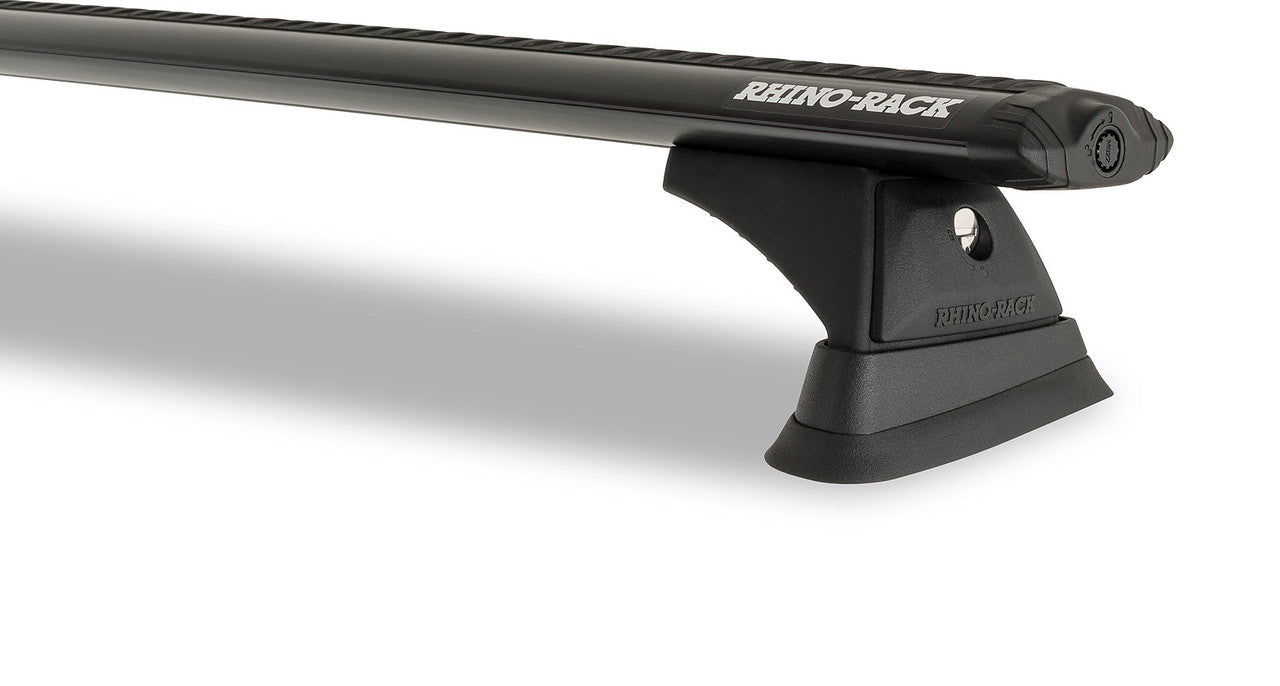 Rhino-Rack 98-07 Lexus LX 470 4 Door SUV Vortex RCH 3 Bar Roof Rack - Black - JA9589
