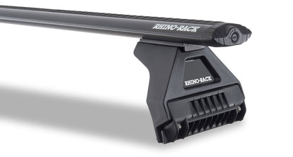 Rhino-Rack 91-97 Toyota Land Cruiser 4 Door SUV Vortex RL110 2 Bar Roof Rack - Black - JA2491