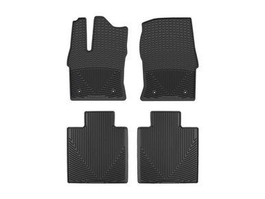WeatherTech Rear Rubber Mats For Toyota  22-24 Tundra/Tundra Hybrid - Black - W612