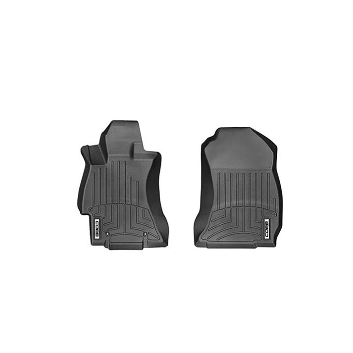 COBB Front FloorLiner by WeatherTech For 2014-18 Subaru Forester FXT - Black