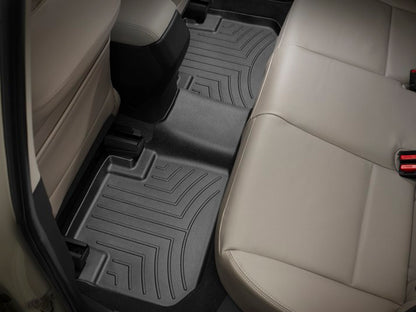 COBB Rear FloorLiner by WeatherTech For 2014-18 Subaru Forester FXT - Black - Installed