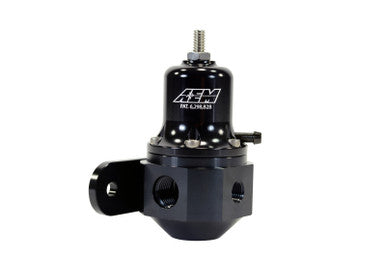 AEM High Capacity Universal Black Adjustable Fuel Pressure Regulator - 25-305BK