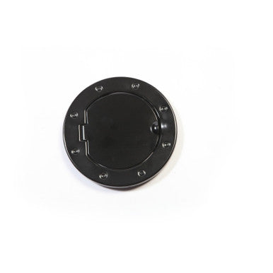 Rugged Ridge Non-Locking Gas Cap Door Black 07-18 Jeep Wrangler - 11425.05