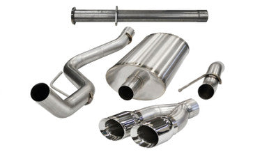 Corsa 2011-2014 Ford F-150 Raptor 6.2L V8 133in Wheelbase Polished Xtreme Cat-Back Exhaust - 14759