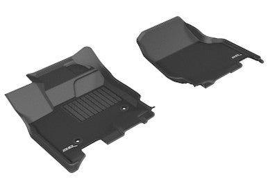 3D MAXpider Kagu 1st Row Floormat for 2015+ Ford F-150 Supercab - Black - L1FR08311509