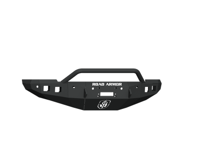 Road Armor 16-18 Ram 2500 Stealth Front Winch Bumper w/Pre-Runner/Sensor Holes - Tex Blk - 4162F4B