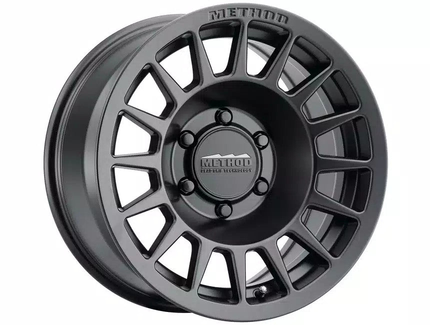 Method MR707 Bead Grip 18x9 18mm Offset 8x180 BP 130.81mm CB 5.7in BS Matte Black Wheel - MR70789088518