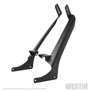 Westin 18-19 Jeep Wrangler Pillar LED Light Mount - Textured Black - 62-41085
