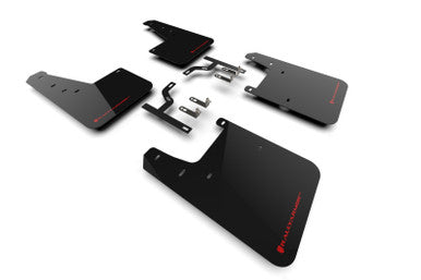 Rally Armor Black UR Mud Flap w/ Red Logo for 2023-25 Toyota Sequoia - MF88-UR-BLK-RD