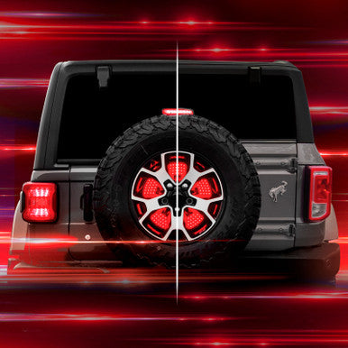 XK Glow Bronco 5th Wheel Light w/ Brake, Running, Reverse and Turn Signal Lights - XK041019B