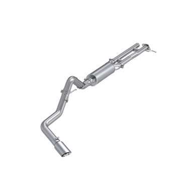MBRP 2024+ Ford Ranger 2.7L 2.5 into 3in Single Side Exit Cat Back - T304 - S5272304
