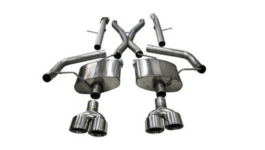 Corsa 18-21 Jeep Grand Cherokee TrackHawk 6.2L Xtreme Cat-Back Dual Rear Exit w/4.5in Polished Tips - 21052