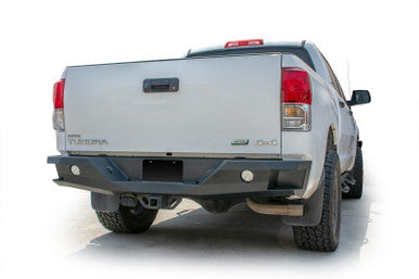 DV8 Offroad Rear Bumper Winch Ready For 2007-13 Toyota Tundra - Black Powdercoat - RBTT2-02