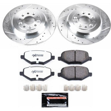 Power Stop 11-15 Ford Edge Rear Z36 Truck & Tow Brake Kit - K4744-36