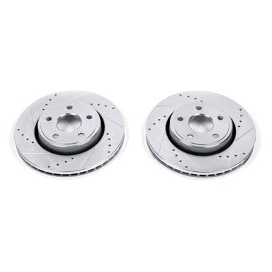 Power Stop 11-19 Dodge Durango Front Evolution Drilled & Slotted Rotors - Pair - AR83076XPR