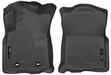 Husky Liners 2016 Toyota Tacoma w/ Manual Trans WeatherBeater Front Black Floor Liners - 13961