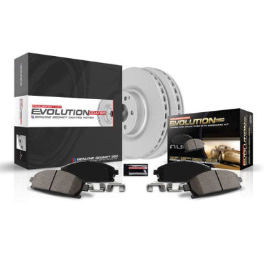 Power Stop 96-97 Lexus LX450 Front Z17 Evolution Geomet Coated Brake Kit - CRK1154