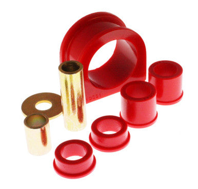 Energy Suspension 95-04 Toyota Pickup 4WD / 96-02 4Runner Front Rack and Pinion Bushing Set - Red - 8.10103R