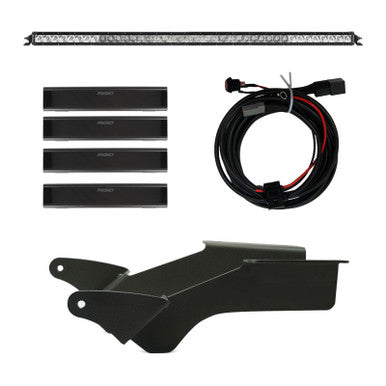Rigid Industries 21-23 Ford Bronco Roof Rack Light Kit (Incl. SR spot/flood Combo Bar) - 46726