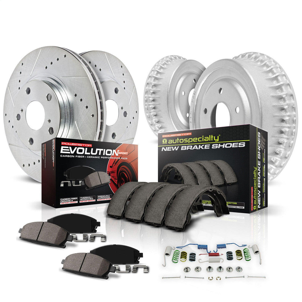 Power Stop 95-00 Toyota 4Runner Front & Rear Z23 Evolution Sport Brake Kit - K15095DK