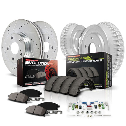 Power Stop 95-00 Toyota 4Runner Front & Rear Z23 Evolution Sport Brake Kit - K15096DK
