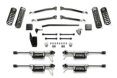 Fabtech 20-21 Jeep JT 4WD Gas 5in Trail w/Dlss Resi Shks - K4176DL