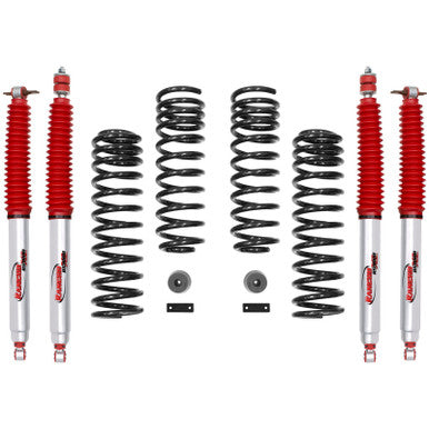 Rancho 07-17 Jeep Wrangler Front and Rear Suspension System - Master Part Number / One Box - RS66119BR9