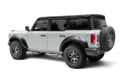 N-Fab Nerf Step 21-23 Ford Bronco (4 Door) - Tex. Black - SRW - 3in - F2172B-TX