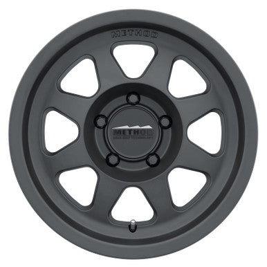 Method MR701 17x8.5 0mm Offset 5x150 110.5mm CB Matte Black Wheel - MR70178558500