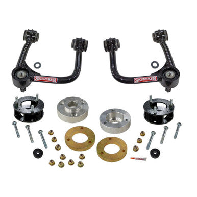 Skyjacker 2021+ Ford Bronco 4WD 3in Suspension Lift Kit w/ Metal Spacers & Upper Control Arms - FB2130MSPB