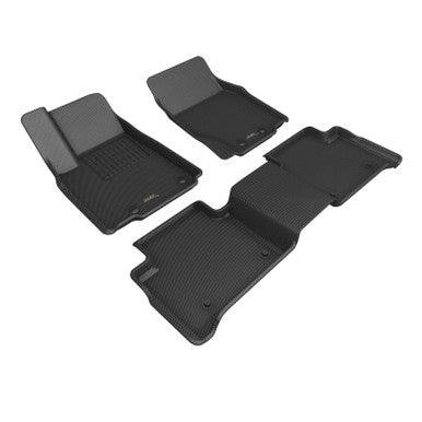 3D MAXpider 22-25 Jeep Grand Cherokee 4XE (WL) Kagu 1st 2nd Row - Set (Black) - L1JP03201509
