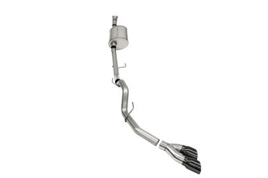 Corsa 2021-2025 Ford F-150 SuperCab/6.5in Bed 5.0L V8 Sport Cat-Back Single Side Exit-Black PVD - 21157BLK