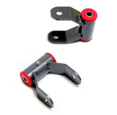 MaxTrac 04-14 Ford F-150 2WD/4WD 1in Rear Lift Shackles - 713120