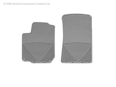 WeatherTech 04 Volkswagen R32 Front Rubber Mats - Grey - W31GR