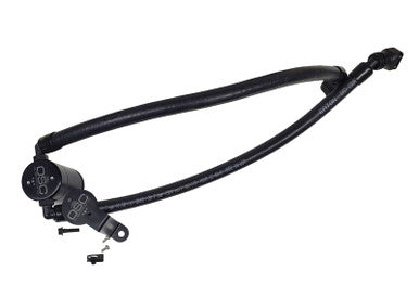 J&amp;L 2020-2025 Ford Explorer 3.0L EcoBoost Oil Separator 3.0 Passenger Side - Black Anodized - 3052P-B
