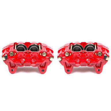Power Stop 01-03 Toyota Sequoia Front Red Calipers w/o Brackets - Pair - S2632