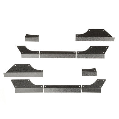 Rugged Ridge Steel Body Armor Cladding 07-18 Jeep Wrangler JK - 11615.11