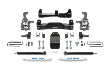 Fabtech 09-13 Ford F150 4WD 4in Basic Sys w/Perf Shks - K2183