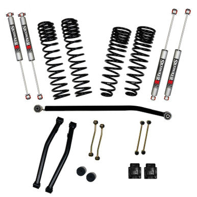 Skyjacker Jeep Gladiator Gas 3.5 in. Front / 2 in. Rear Dual Rate Long Travel Coil Spring Lift Kit with M95 Monotube Shocks- G351KMLT