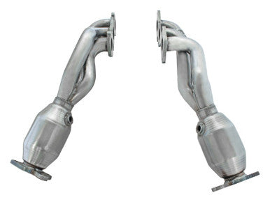 aFe Twisted Steel 409 Stainless Steel Header w/ Cat For 2005-11 Toyota Tacoma, 05-06 Tundra, 03-09 4Runner - 48-46001-1HC