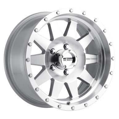 Method MR301 The Standard 17x9 -12mm Offset 5x5.5 108mm CB Machined/Clear Coat Wheel - MR30179055312N