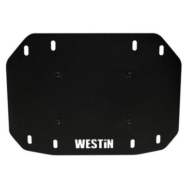 Westin 18-25 Wrangler JL Spare Tire Delete Plate - Tex. Blk - 59-761205