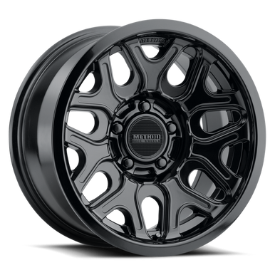 Method MR322 / 20x9 / 6x5.5 BP / 12ET / 5.44in BS / 106.25mm CB - Gloss Black Wheel - MR322290601312