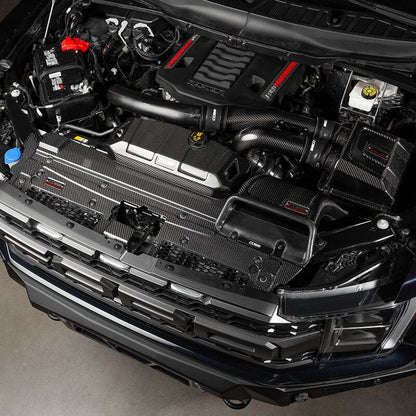 COBB Redline Carbon Fiber Radiator Shroud - Installed 1