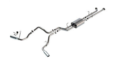 Borla 07-08 Toyota Tundra 5.7L ATAK Cat-Back Exhaust - 4in Stainless Tips - 141022