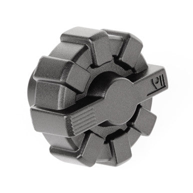Rugged Ridge 01-19 Jeep Wrangler TJ/LJ/JK/JL Black Elite Aluminum Fuel Cap - 11229.10