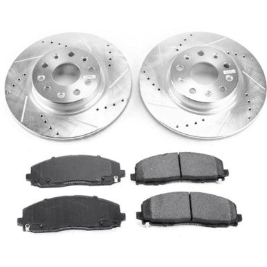 Power Stop 18-19 Jeep Wrangler Front Z23 Evolution Sport Brake Kit - K7941